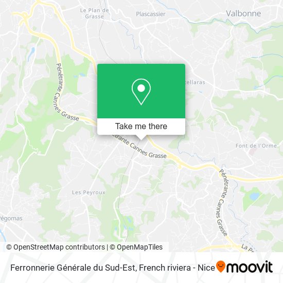 Ferronnerie Générale du Sud-Est map