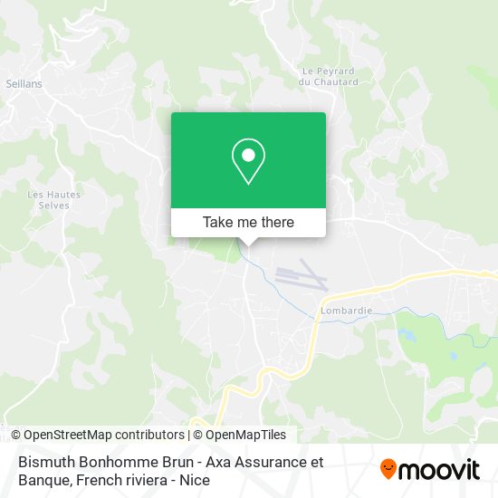 Mapa Bismuth Bonhomme Brun - Axa Assurance et Banque