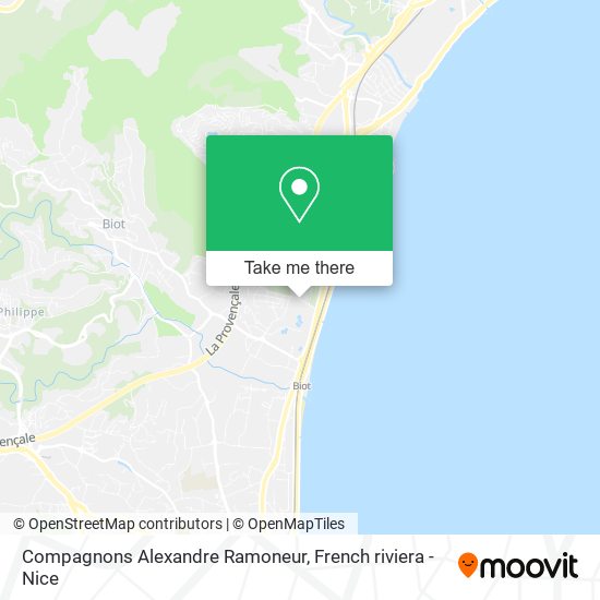 Compagnons Alexandre Ramoneur map