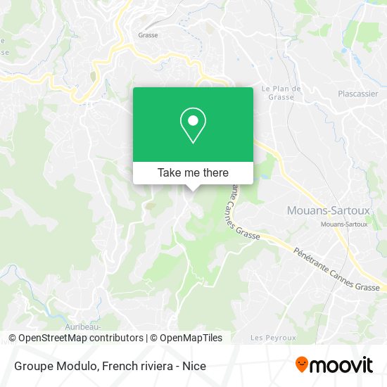 Groupe Modulo map