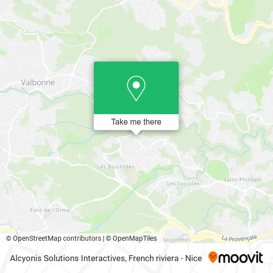Alcyonis Solutions Interactives map