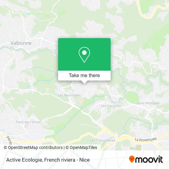 Active Ecologie map