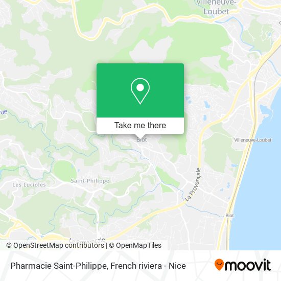 Pharmacie Saint-Philippe map