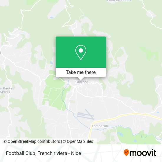 Football Club map