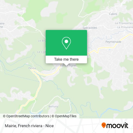 Mairie map