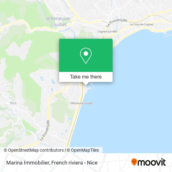 Mapa Marina Immobilier