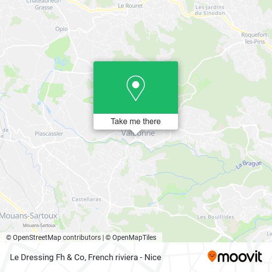 Mapa Le Dressing Fh & Co