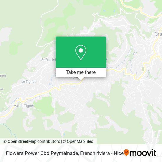 Flowers Power Cbd Peymeinade map