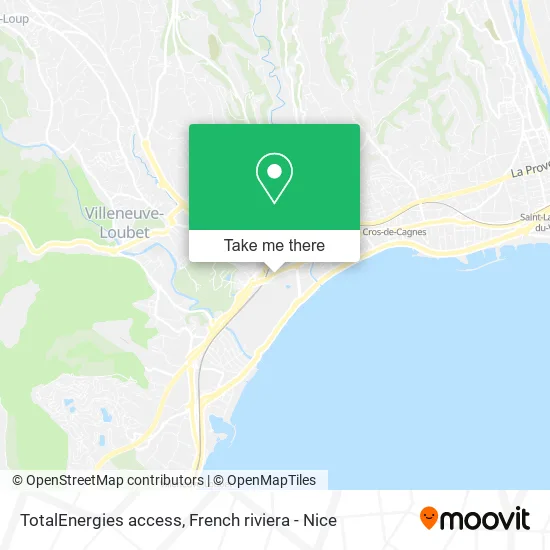 TotalEnergies access map