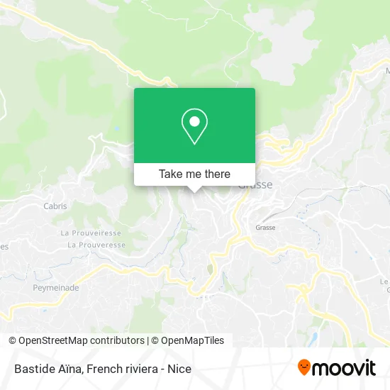 Bastide Aïna map