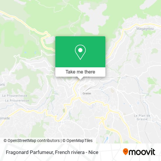 Fragonard Parfumeur map