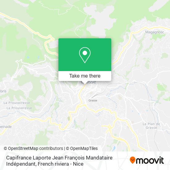 Capifrance Laporte Jean François Mandataire Indépendant map