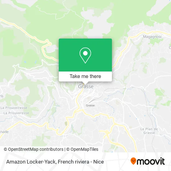 Amazon Locker-Yack map