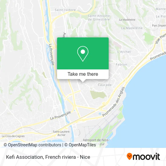 Kefi Association map