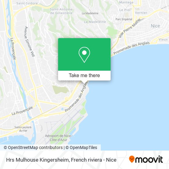 Mapa Hrs Mulhouse Kingersheim