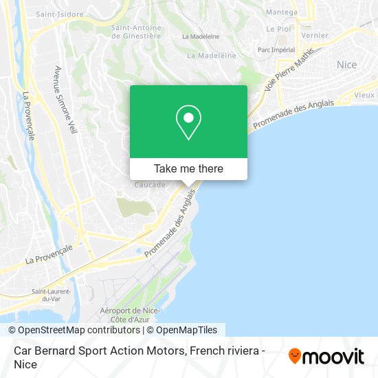 Car Bernard Sport Action Motors map
