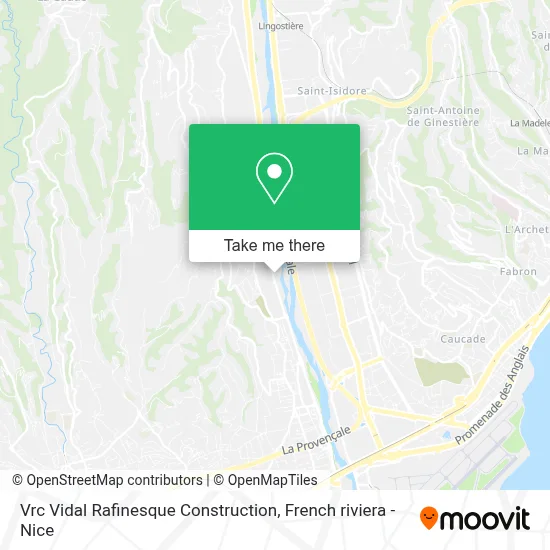 Vrc Vidal Rafinesque Construction map