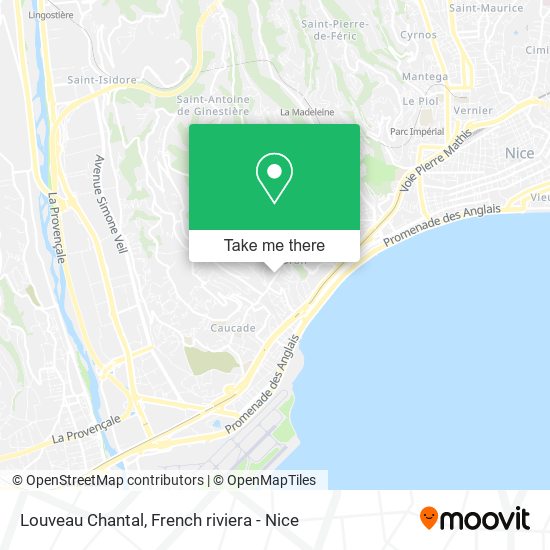 Mapa Louveau Chantal