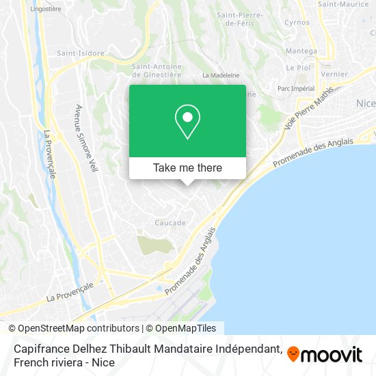 Capifrance Delhez Thibault Mandataire Indépendant map