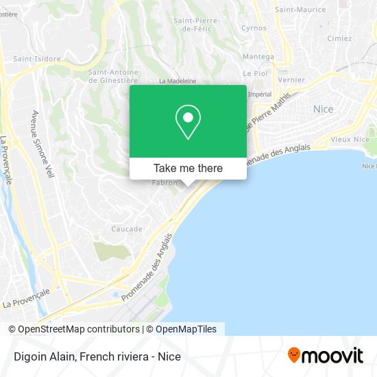 Digoin Alain map