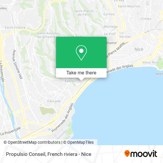 Propulsio Conseil map