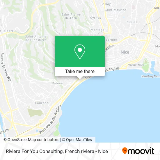 Mapa Riviera For You Consulting