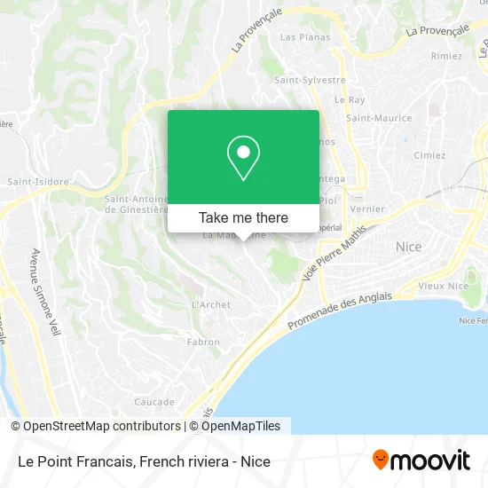 Le Point Francais map