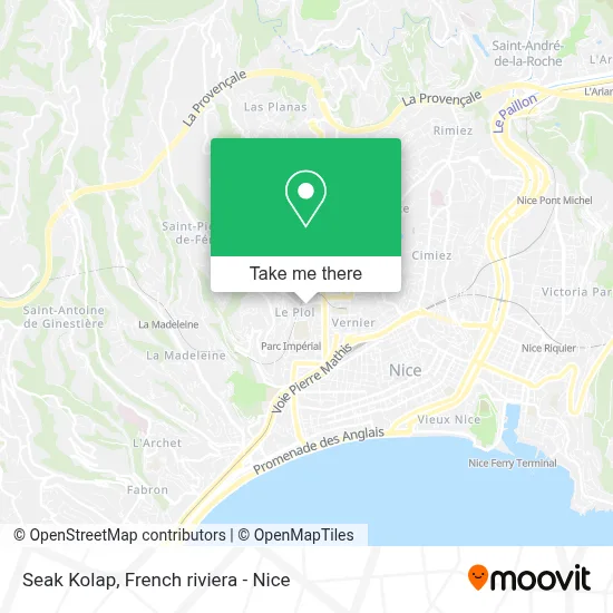 Seak Kolap map