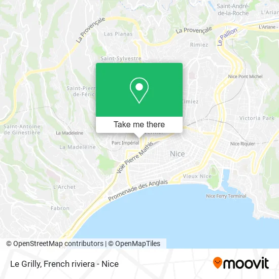 Le Grilly map