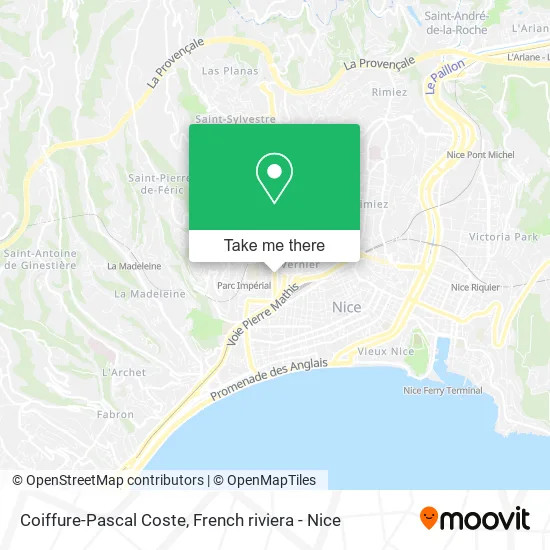 Coiffure-Pascal Coste map