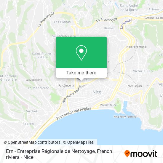 Mapa Ern - Entreprise Régionale de Nettoyage