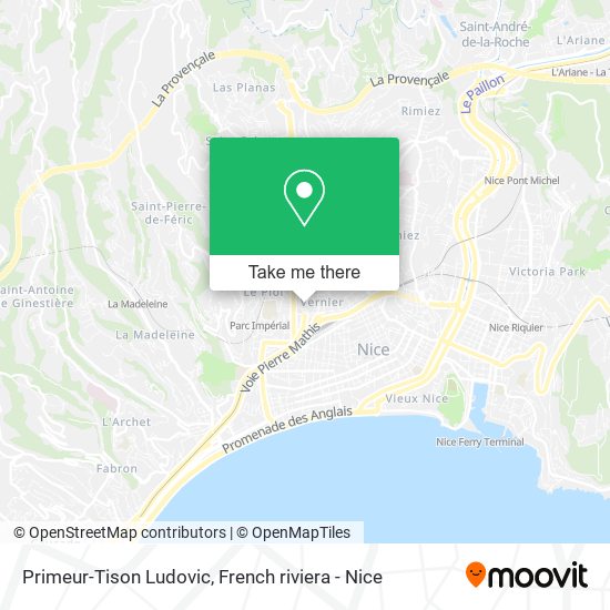 Mapa Primeur-Tison Ludovic