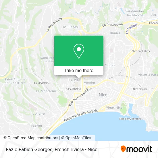 Fazio Fabien Georges map