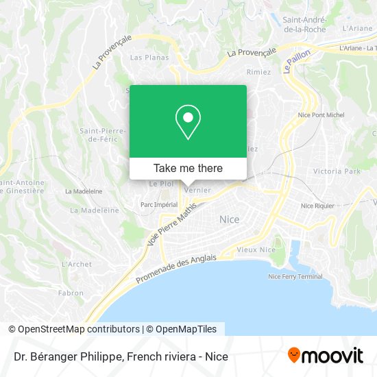 Dr. Béranger Philippe map