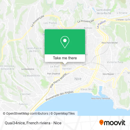 Quai34nice map
