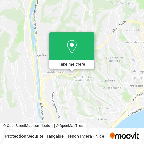Protection Securite Française map
