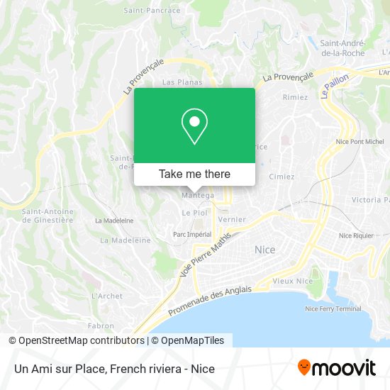 Un Ami sur Place map