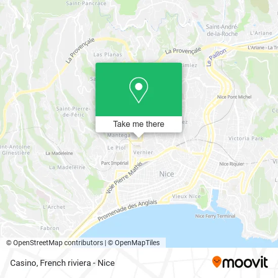 Casino map