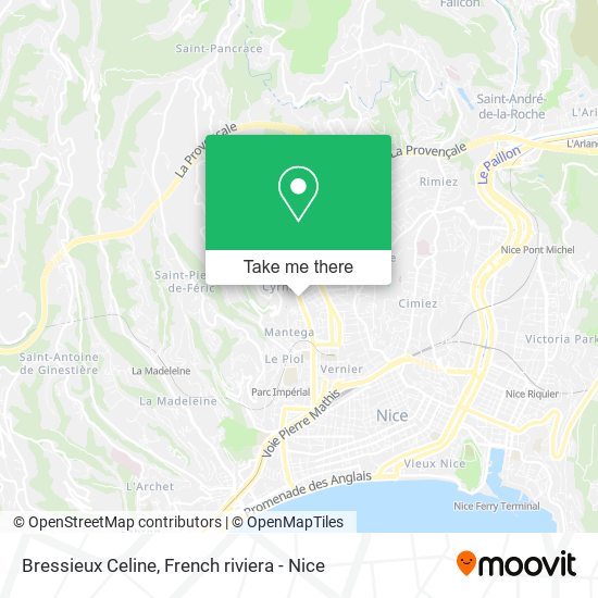 Bressieux Celine map