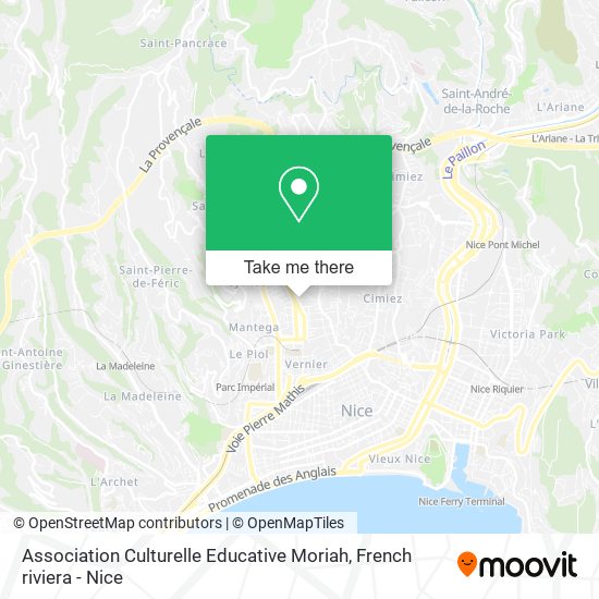 Association Culturelle Educative Moriah map
