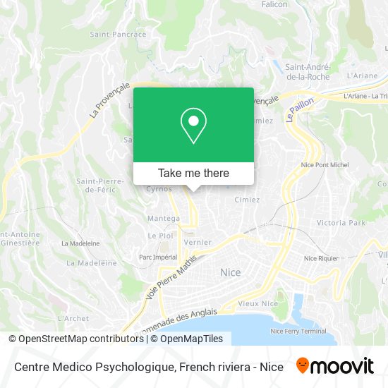 Centre Medico Psychologique map