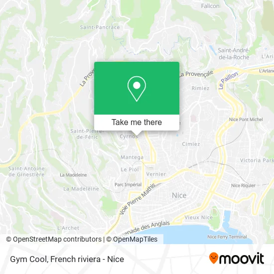 Gym Cool map