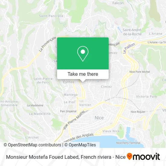 Monsieur Mostefa Foued Labed map