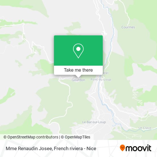 Mme Renaudin Josee map