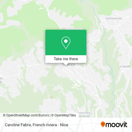 Caroline Fabre map