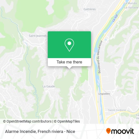 Alarme Incendie map