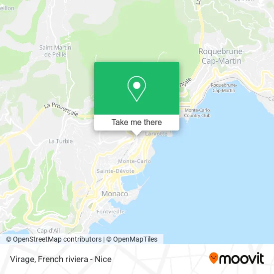 Virage map