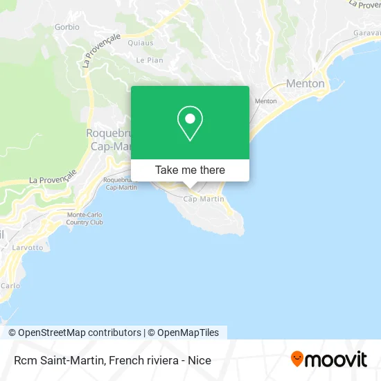 Rcm Saint-Martin map