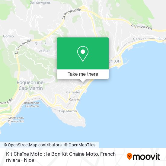 Kit Chaîne Moto : le Bon Kit Chaîne Moto map