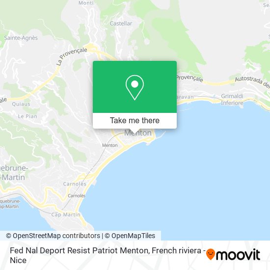 Fed Nal Deport Resist Patriot Menton map